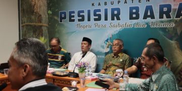 Rakor Evaluasi Keuangan Daerah, Pemkab Pesisir Barat Fokus Efisiensi dan Optimalisasi Pendapatan