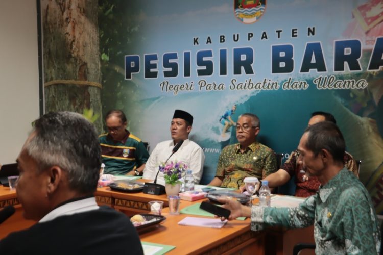 Rakor Evaluasi Keuangan Daerah, Pemkab Pesisir Barat Fokus Efisiensi dan Optimalisasi Pendapatan