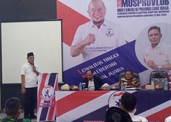 Musprovlub Muaythai Lampung Tetapkan Abu Hasan Secara Aklamasi