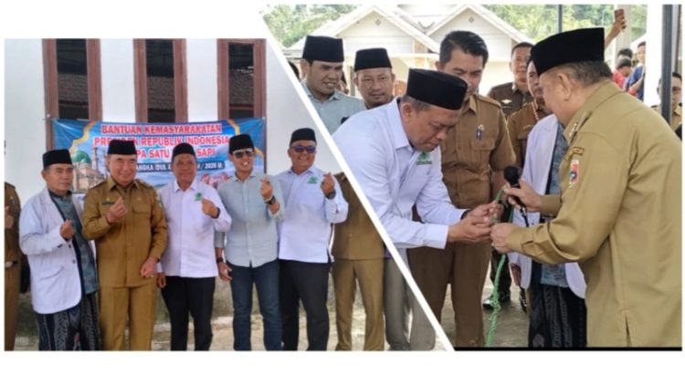 Pemkab Tanggamus Gerak Cepat Rehabilitasi Rumah Korban Pohon Tumbang di Gunung Meraksa