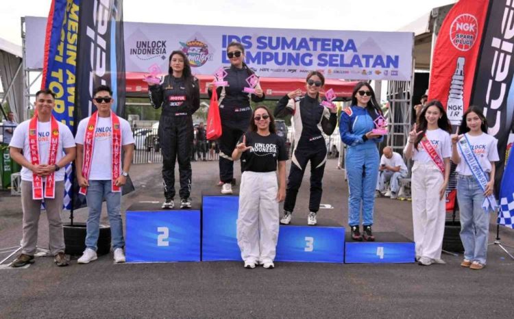 Zita Anjani Support Drifter Wanita di IDS Sumatra 2026
