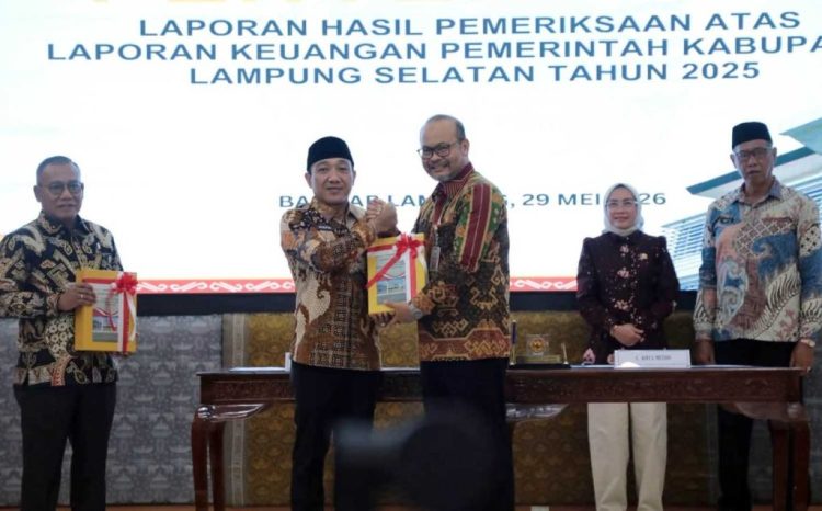 Lampung Selatan Cetak Rekor WTP Satu Dekade Berturut-turut