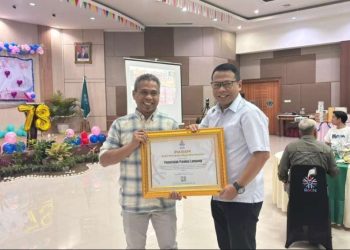 Pemprov Lampung Terima Penghargaan Adhi Manawa Nugraha Madya pada HUT ke-78 BKN