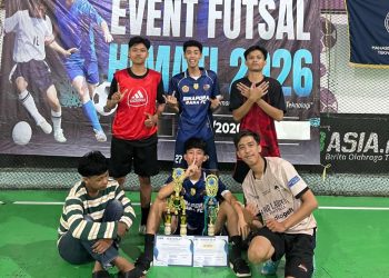 Tumbangkan Rival di Lapangan, Tim TI E 2025 Sabet Juara 1