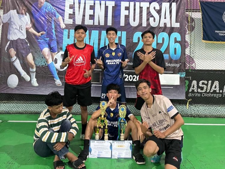 Tumbangkan Rival di Lapangan, Tim TI E 2025 Sabet Juara 1