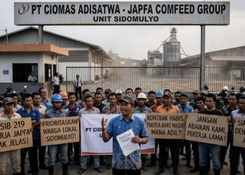 Kontrak Vendor Habis, Nasib 219 Pekerja PT Ciomas Japfa Food Lampung Selatan Terkatung-katung