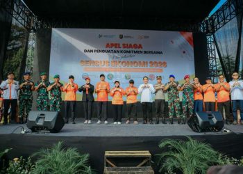 Dipimpin Kepala BPS RI, Apel Siaga Sensus Ekonomi 2026 Digelar di Kompleks Gubernur Lampung