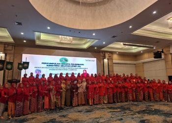 Pelantikan Pengurus PWP SS Lampung Periode 2026-2029, Nurhasanah Ajak Perempuan Jaga Nilai Budaya