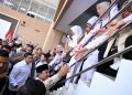 Kunjungan Kerja ke Krui, Antusiasme Warga Pesisir Barat Sambut Kedatangan Presiden Prabowo Subianto