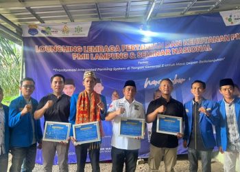 Jaga Ketahanan Pangan, PKC PMII Lampung Luncurkan Lembaga Pertanian dan Kehutanan