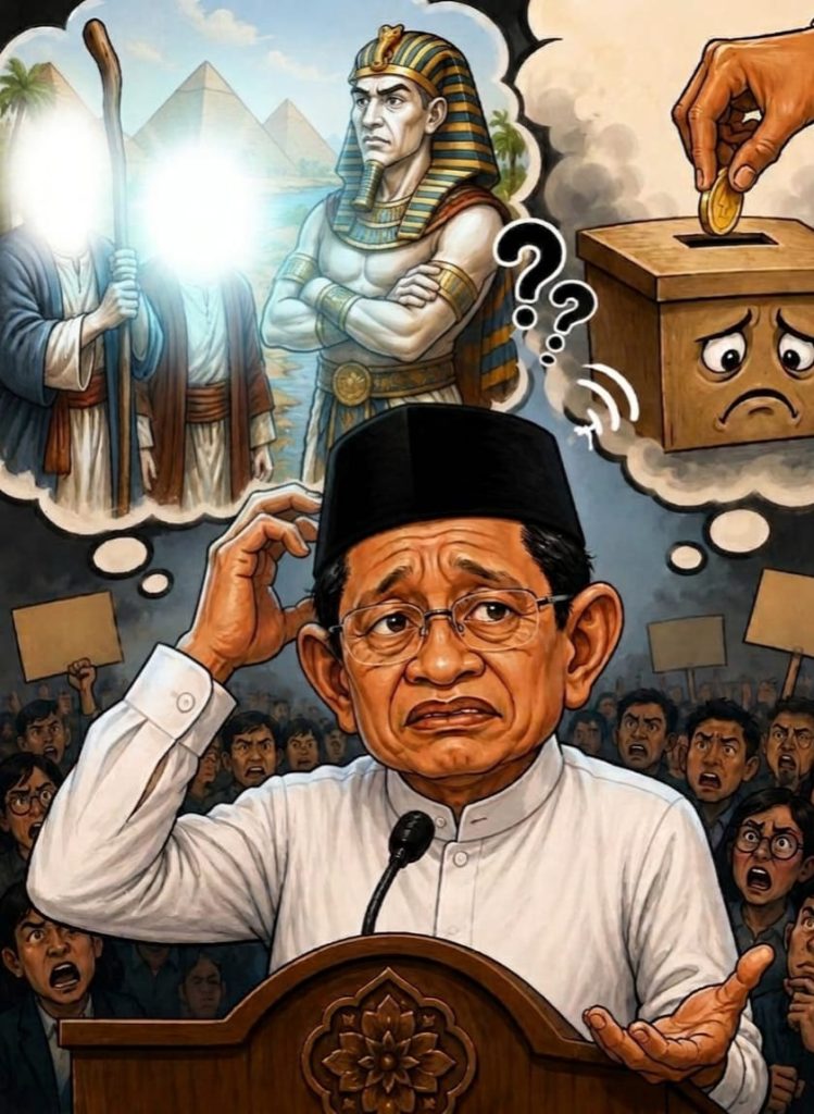 Menag Imbau Demonstran Santun Hadapi Fir'aun?