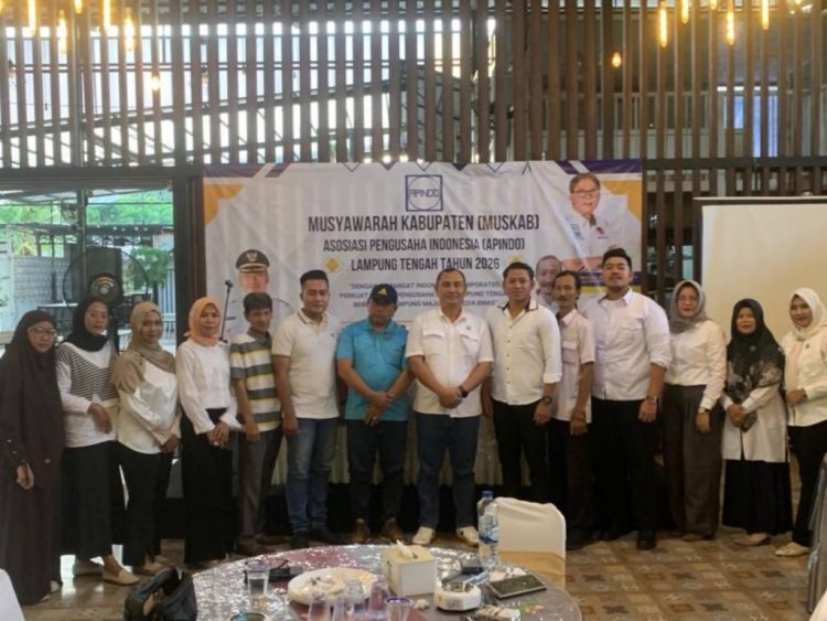 Samsuri Terpilih Mufakat Jadi Ketua APINDO Lampung Tengah Periode 2026–2031