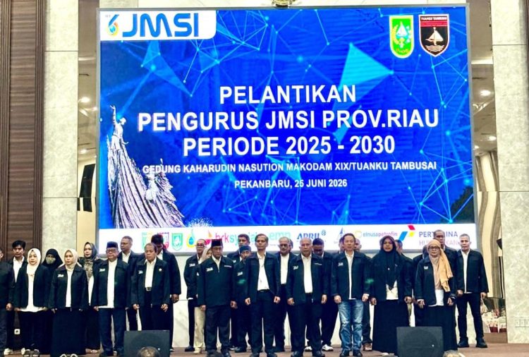 Dilantik di Makodam XIX/TT, JMSI Riau Komitmen Perkuat Ekosistem Media Siber yang Sehat