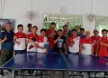 Sambut HUT RI ke-81, Warga Palem Permai I Hajimena Gelar Pra Kualifikasi Pingpong
