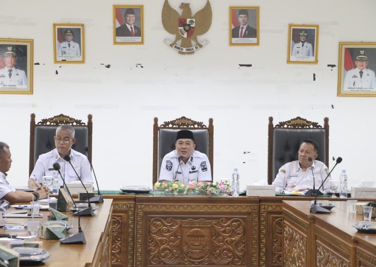 Pesisir Barat Kembali Raih WTP, Bupati Dedi Irawan Minta OPD Tindak Lanjuti Temuan BPK