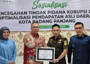 Kejari dan Pemkot Padang Panjang Perkuat Sinergi Pencegahan Korupsi dan Peningkatan PAD