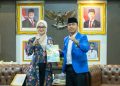PMII Bandar Lampung Serahkan Naskah Akademik, Pemprov Siap Perkuat Kolaborasi