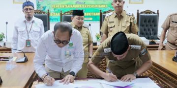 PKS Pemkab Pesisir Barat-TNBBS Fokus pada Jalan Way Haru, Jembatan, dan Pengamanan Kawasan Konservasi