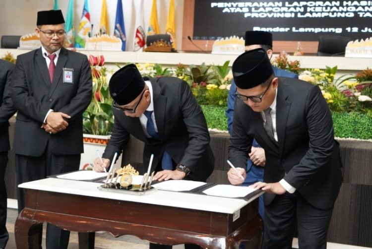 Prestasi Keuangan Daerah, Pemprov Lampung Sukses Pertahankan WTP ke-12 Berturut-turut