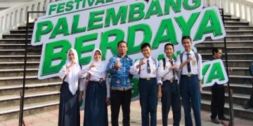 SMPN 11 Palembang Ikuti Berbagai Kegiatan HUT Kota Palembang ke-1343