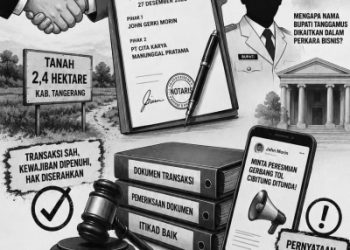 PT CKMP Buka Suara Soal Sengketa Tanah John Morin, Soroti Tudingan yang Berkembang