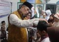 Baznas Sumsel dan FKMT Sako Berbagi Kebahagiaan dengan Anak Yatim pada 1 Muharram 1448 H
