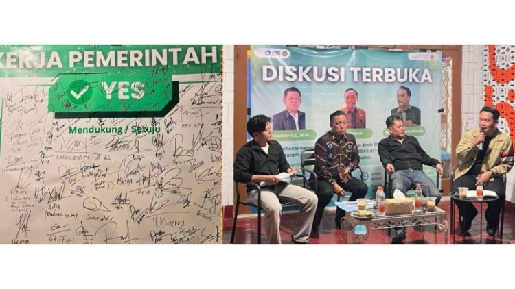 Diskusi BEM FEB Unila Soroti Indonesia Emas 2045 dan Program Makan Bergizi Gratis