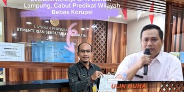 KAMPUD Minta MenPANRB Cabut Predikat WBK Kantor Pertanahan Kota Bandar Lampung