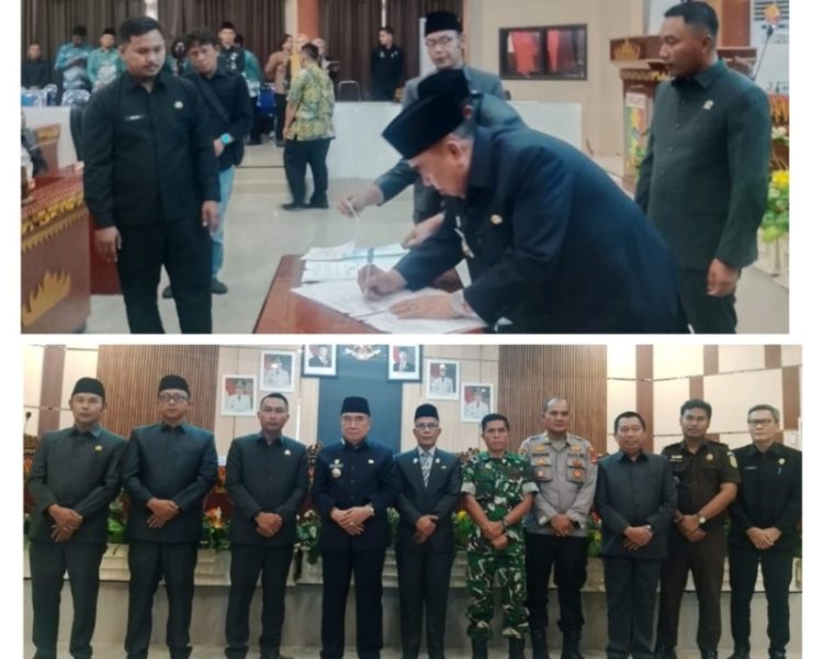 Paripurna DPRD Tanggamus Sepakati Tiga Ranperda dan Perubahan Propemperda 2026