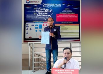 DPP KAMPUD Nilai BPN Bandar Lampung Tunda Layanan SHM, Laporan Resmi Masuk Ombudsman