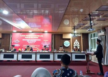 Guru Ponpes Bina Cendekia Luhur Sukses Jalani Promosi Doktor di UIN Raden Intan Lampung