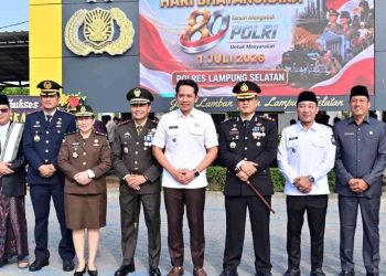 Bupati Egi Hadiri Upacara HUT ke-80 Bhayangkara, Polri Perkuat Komitmen Layani Masyarakat