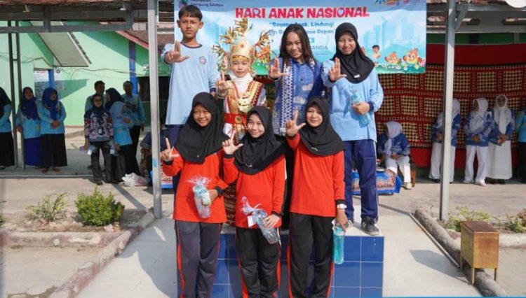 Hari Anak Nasional, Zita Anjani Motivasi Pelajar dan Siapkan Lomba Cerdas Cermat Lampung Selatan