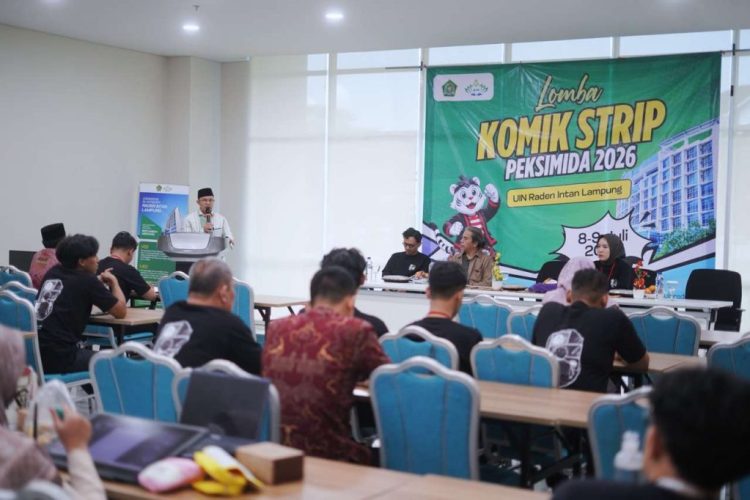 Cari Wakil ke Tingkat Nasional, UIN Raden Intan Lampung Jadi Tuan Rumah Lomba Komik Strip PEKSIMIDA 2026
