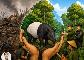 Air Mata Tapir di Tepi Hutan yang Menyusut 