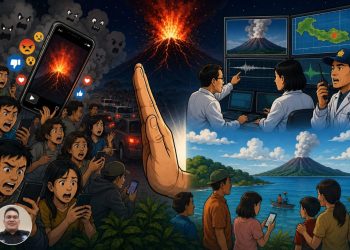 Hoaks Erupsi Gunung Anak Krakatau 