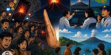 Hoaks Erupsi Gunung Anak Krakatau 