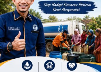 Puji Langkah Rudy Syawal, KAMPUD Sebut Pengadaan Fasilitas Air Bersih BPBD Sesuai Aturan