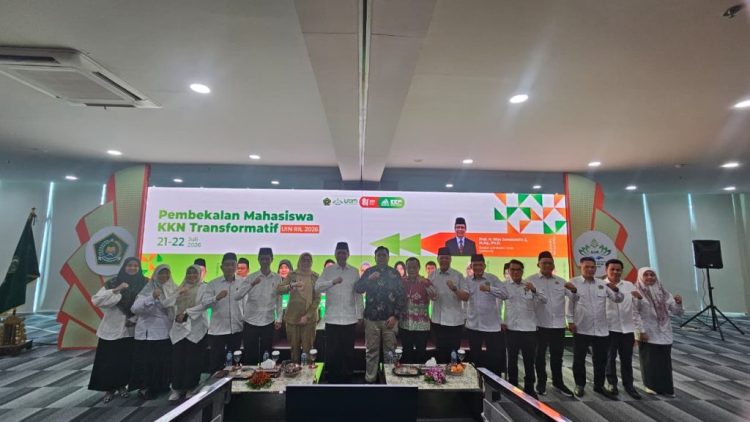 Buka Pembekalan KKN Transformatif 2026, Rektor UIN RIL Minta Mahasiswa Belajar dari Masyarakat
