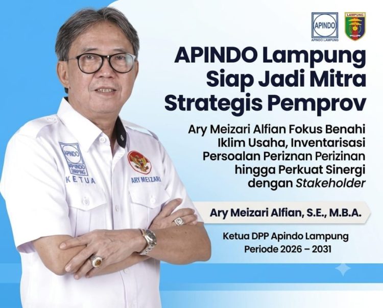 Sinergi Dunia Usaha, APINDO Lampung Siap Jadi Mitra Strategis Pemprov