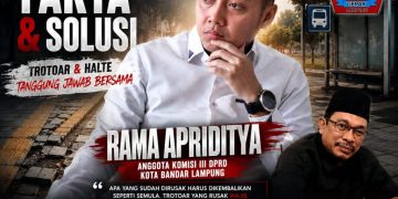 Polemik Trotoar dan Halte Bandar Lampung, GEPAK Dorong Kritik Berbasis Data dan Solusi
