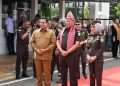 Kunjungi Kejari Banyuasin, Kajati Sumsel Resmikan Gudang PAPBB dan Rumah Dinas