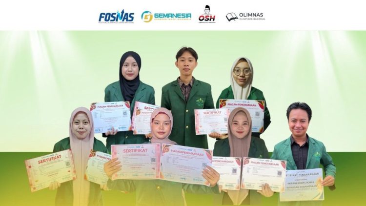 Enam Mahasiswa Pendidikan Biologi UIN RIL Borong Medali di OSH 2026