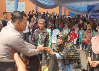 Sinergi Polda Sumsel dan Bulog Perkuat Ketahanan Pangan Lewat Penyaluran Ribuan Paket Bantuan