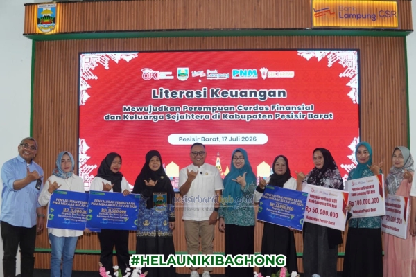 Bulan Literasi Keuangan 2026, OJK Gandeng Pemkab Pesisir Barat Edukasi Kaum Perempuan