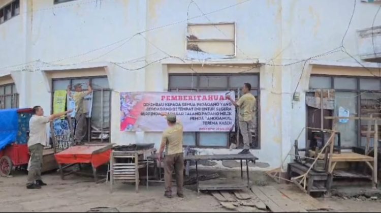 Relokasi Pedagang Kian Masif, Pemkab Tanggamus Beri Insentif Sewa Los Gratis Enam Bulan