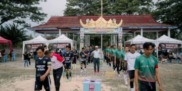 Laga Sengit Kategori U-40, PUMA FC Taklukkan PEMDA FC dengan Skor 2-0