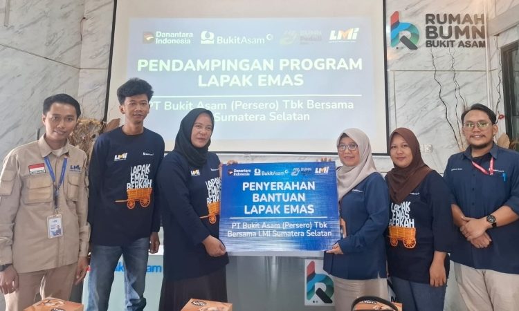 Program Lapak Emas PT Bukit Asam Bantu UMKM Tingkatkan Produktivitas dan Pendapatan