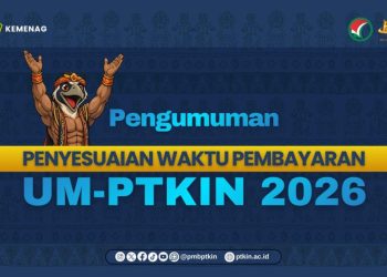 UM-PTKIN 2026 Perpanjang Masa Pembayaran hingga 2 Juni, UIN RIL Buka 31 Program Studi