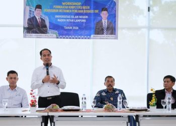 UIN RIL Perkuat Kompetensi Dosen Lewat Workshop Penyusunan Instrumen OBE